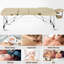 Table de massage portative Lit de massage réglable de 28 po de largeur pour tatouer les cils avec sac de transport-93392092