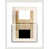 White Framed