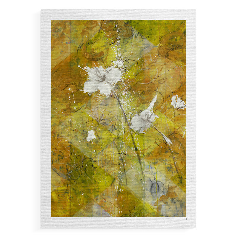 Beauté au milieu du chaos - impression sur toile seulement - non encadrée