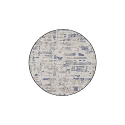 Machine Washable Gray Area Rug