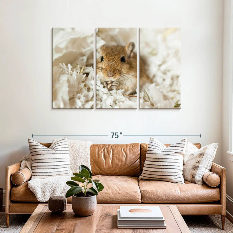 Pet Mongolian Gerbil, 36" H x 57" W