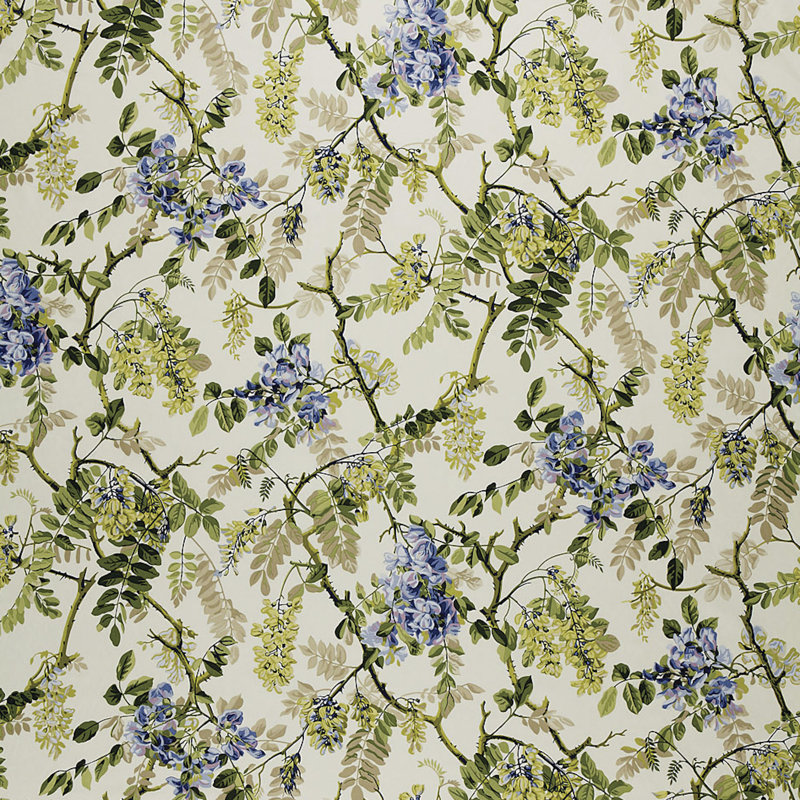 Wisteria 100% Cotton Fabric, Periwinkle