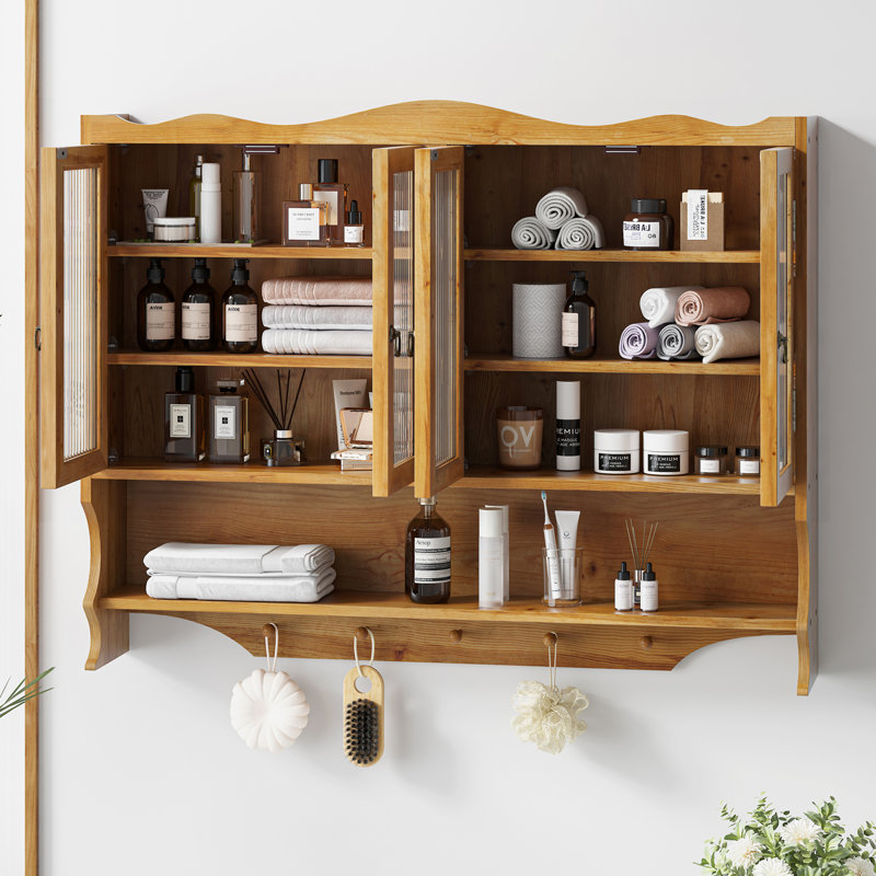 Armoire murale 39,4 "pour la cuisine, Naturel