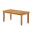 Causeuse d'extérieur avec table basse, coussins d'eau, fabrication en bois massif, espace confortable, table en bois de 51 X 32,5 31,25 po, Enjoy A Tranquil-1078649165