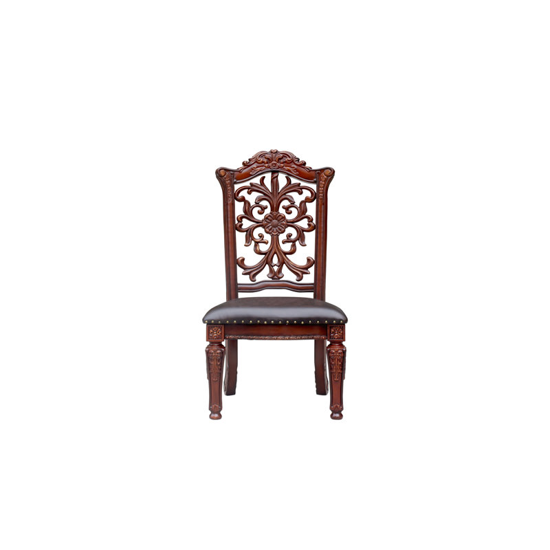 Chaise d'appoint rembourrée cerise Valmonte (ensemble de 2)