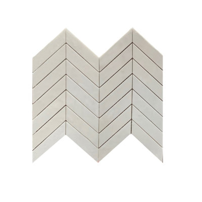 Marble Chevron Mosaic Wall & Floor Tile