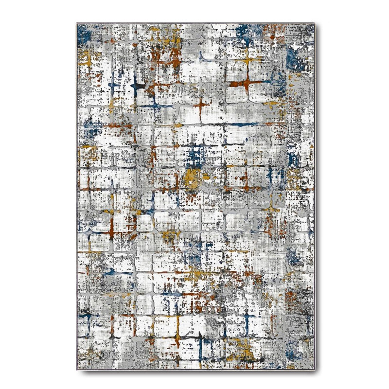 Tapis en coton Dianna, Rectangle 3 pi 11 po x 7 pi 3 po