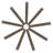 Veun 9-Blades Ceiling Fan with Led Light and Remote-1318984958-1278499017