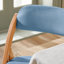 Axinia Solid Wood Padded Stackable Folding Chair Folding Chair