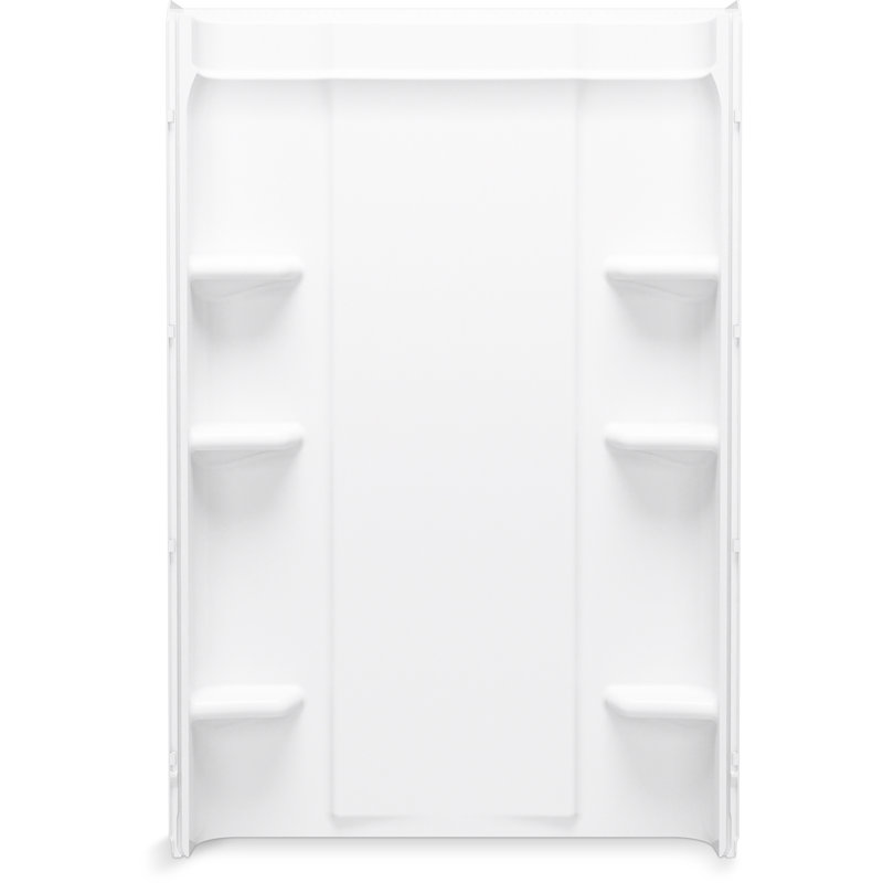 Medley W 34'' D H Vikrell Wall, White, 75.5" H x 48" W x 34" D