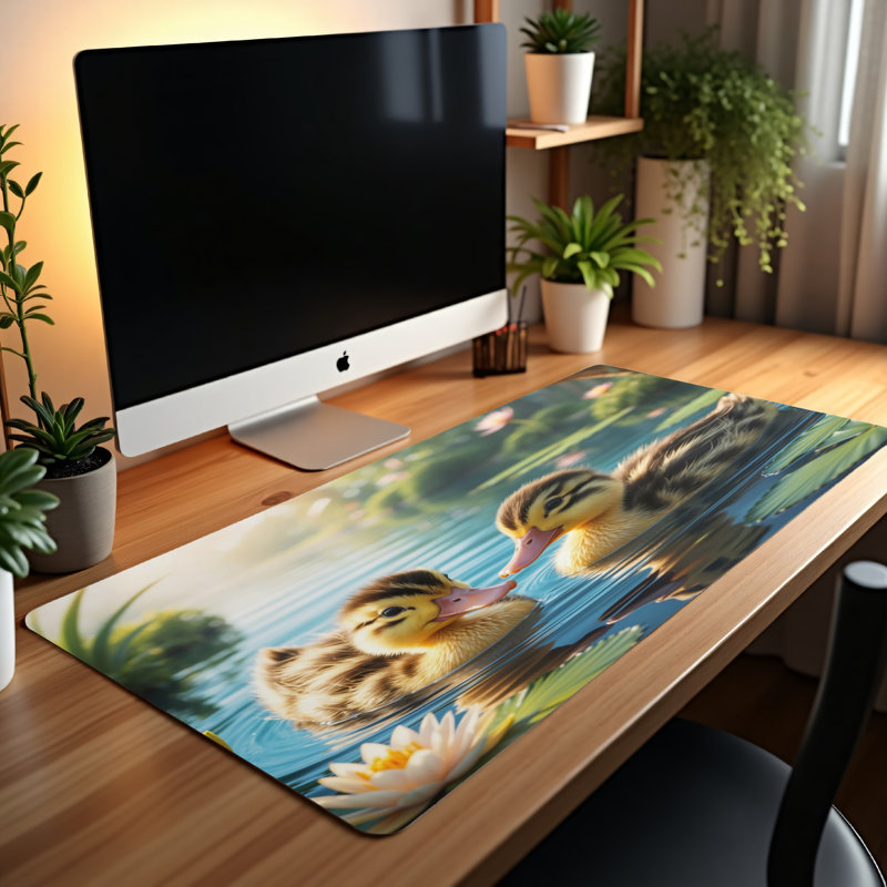 Polyester Desk Pad, 31.5x15.5