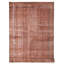 Tapis brun en laine noué à la main de conception unique 2000 pi 6 pi 8 po x 10 pi 4 po Ofilia