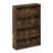Furinno Basic 4-Tier Open Shelf Bookcase, Bookshelf, Storage Organizer, 6 x 24 x 35-115307587