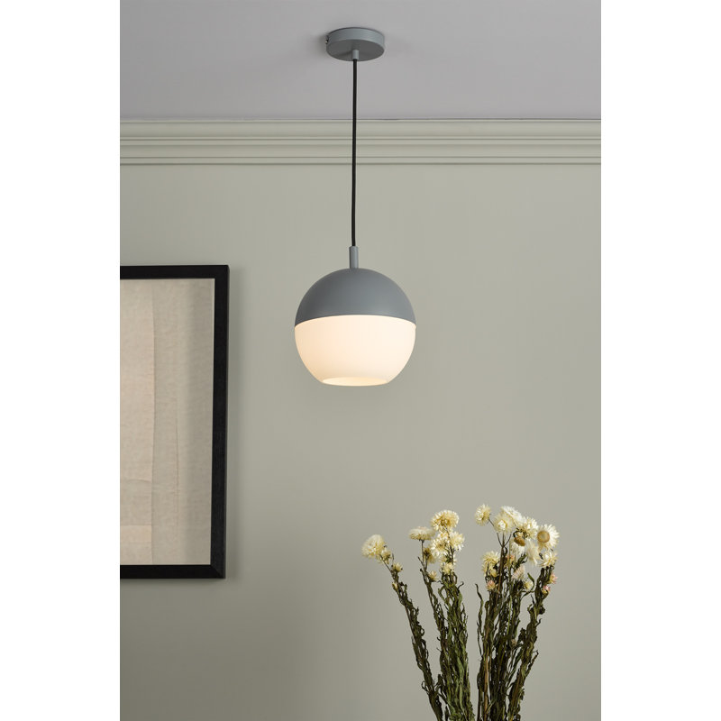 Rolando 1 - Light Sphere Pendant, Grey