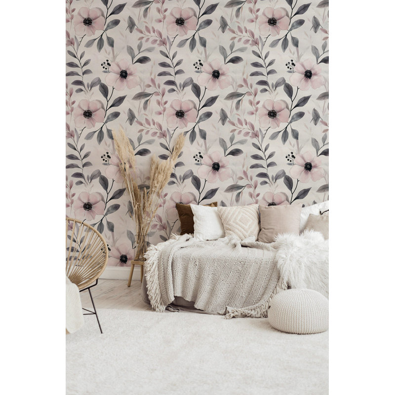 Murale anémone Blush