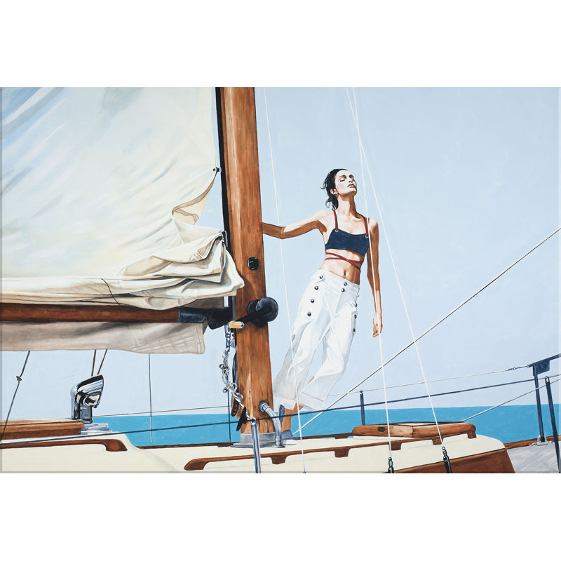Dreaming Of Dior Print by Jeff Schaub, Wrapped Canvas, 45" H x 65" W