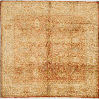 Silk Floral Area Rug