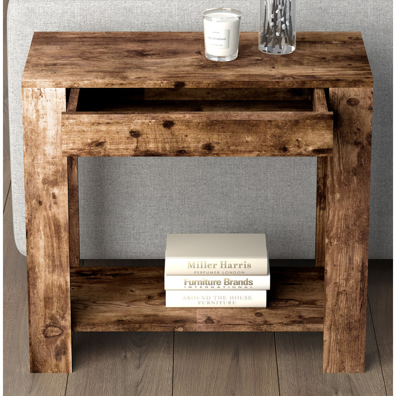 Keysville End Table with Storage