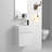 18.1'' Single Bathroom Vanity with Resin Top-609780560