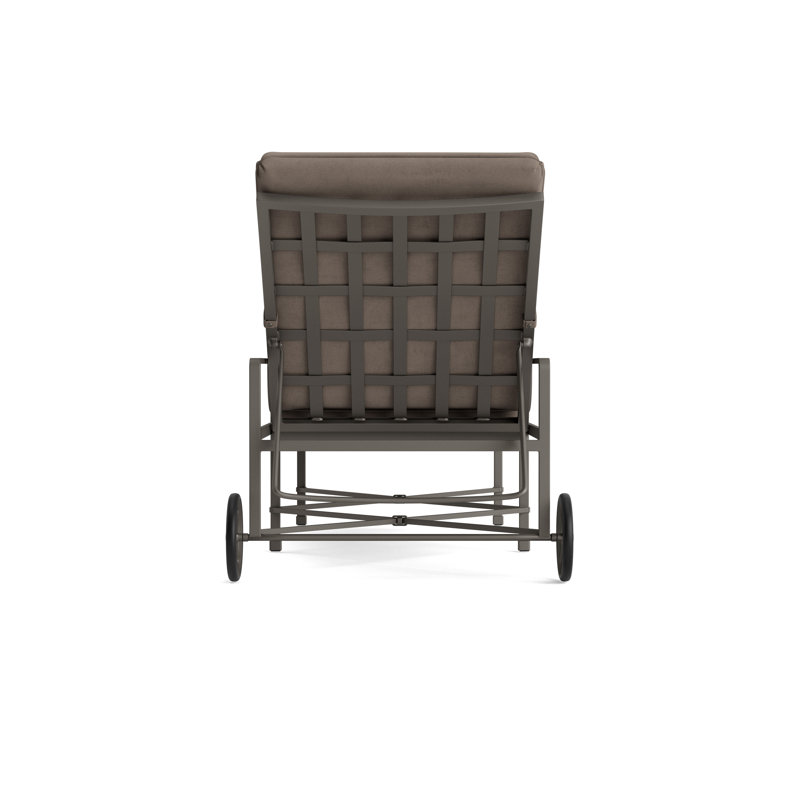 Venetian Outdoor Chaise Lounge, Fusion Natural, Mica