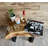 Rustic Live Edge Maple Side Table Handcrafted with Solid Maple Wood