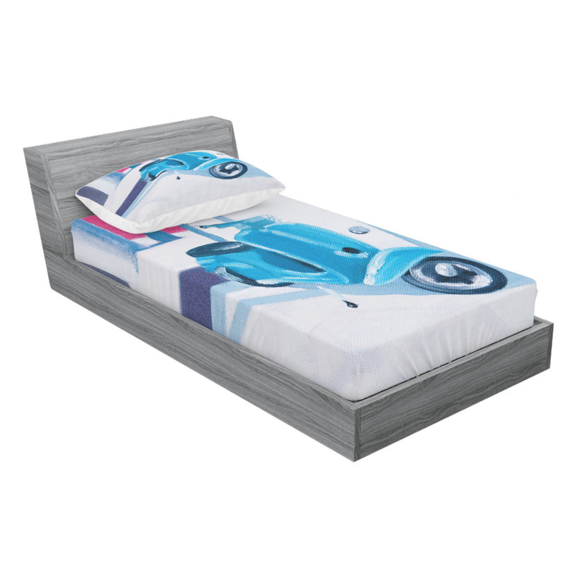 Microfiber Sheet Set, Twin XL Sheet Set with Fitted Sheet