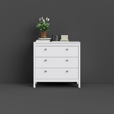Buck 82.1cm W 3 - Drawer Chest of Drawers