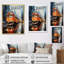 «Orange Train Journey I», reproduction sur toile-344736271-344736270
