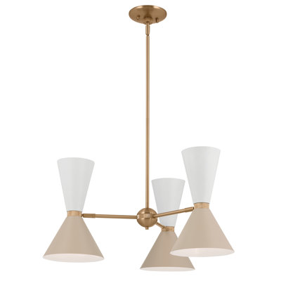 Lustre classique à 6 lumières Phix