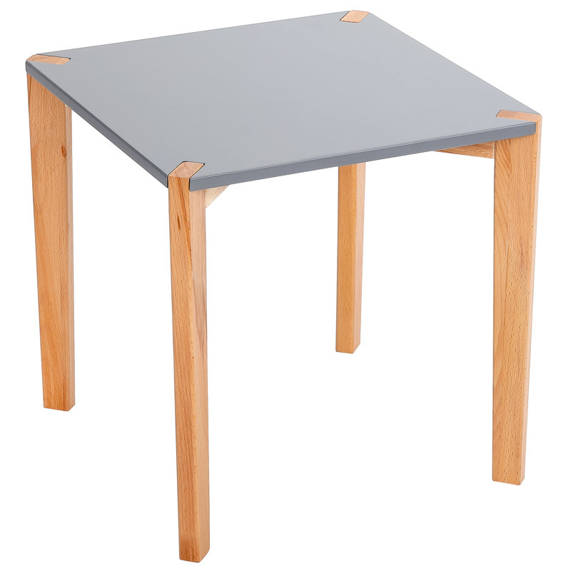 Solid Wood Top End Table