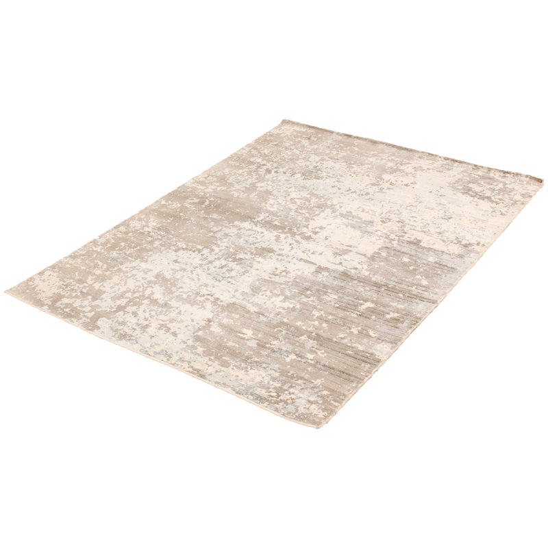 Tapis gris tissé à la main Gadar
