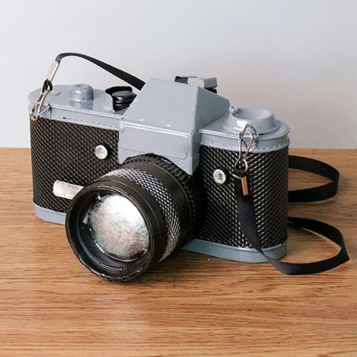 Camera Prop Ornament Multifunctional European Style Vintage Model Decoration for Home