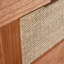 Holdrege 1 Hessian Drawer Bedside Table