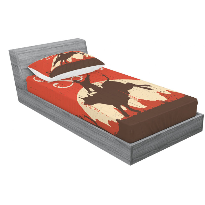 Microfiber Sheet Set, Twin Sheet Set with Fitted Sheet