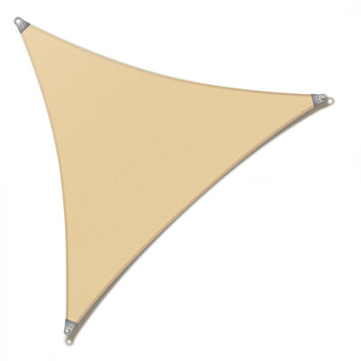 Amgo personnalisable Triangle Super Ring Sun Shade Sail 260 g / m² robuste