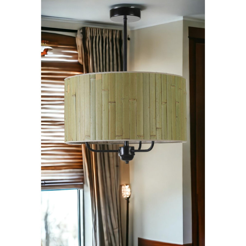 Chandle Chandelier, Green/Black