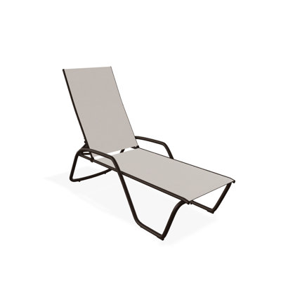 Chaise longue inclinable Gardenella