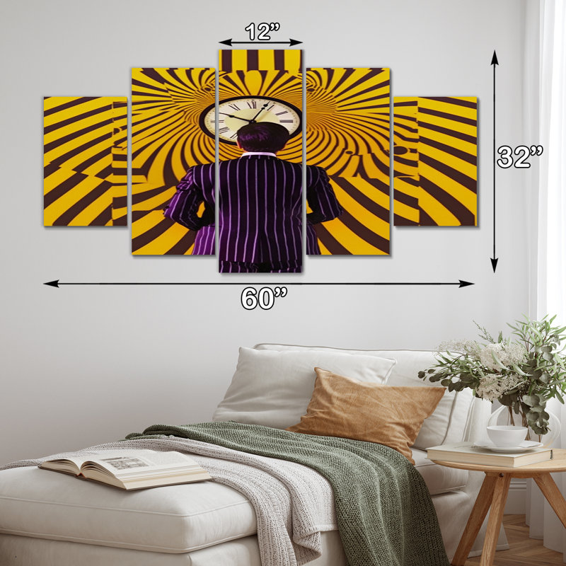 Adelbert - Man Wall Decor - 5 Panels