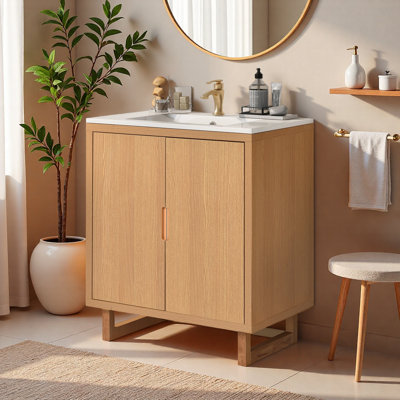 Ensemble de meuble-lavabo 30 "avec lavabo