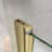 31''-32'' W x 55'' H 180° Pivot Frameless Bathtub Shower Door, 6mm ANSI SGCC Tempered Glass with Dual Nano Easy-Clean & Explosion-Proof Film, Brushed Gold-93534096
