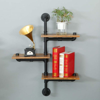 3 Piece Free Form Tiered Shelf