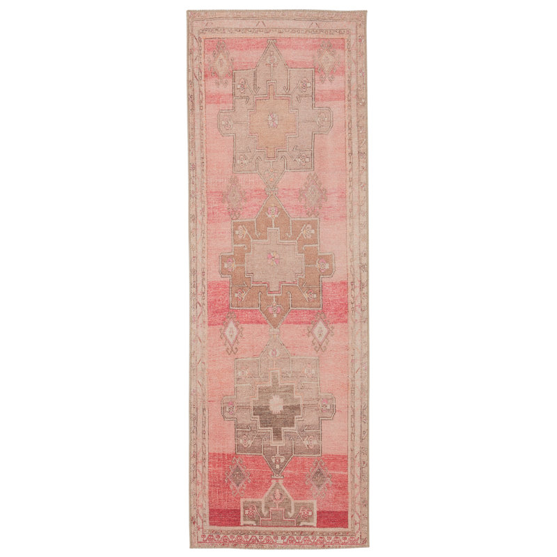 Asuncin Polyester Machine Washable Performance Rug, Runner 2'6" x 7'6"