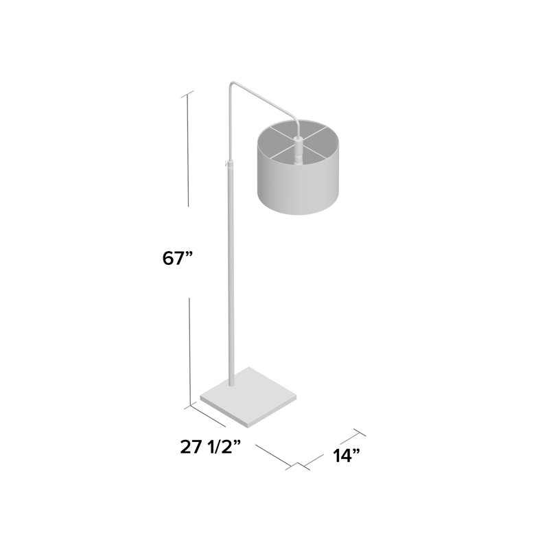 Lampe de travail sur pied 67 po Armaz