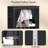 Wardrobe Closet Storage with 3 Hanging Rods, Portable Closet Organizers and Storage, Clothes Rack Shelf Garment Cabinet, Tool Free Assembly-299868658