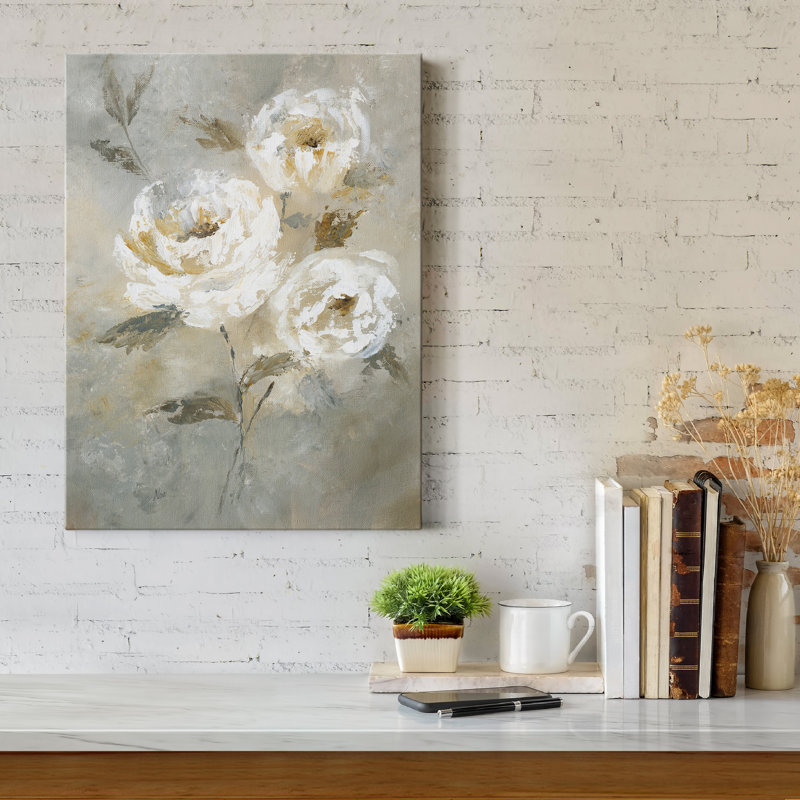 «Soft and Bold II», reproduction d'art sur toile tendue, H 36 po x l 24 po x P 1 po