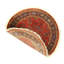 Katriina Oriental Area Rug in Red