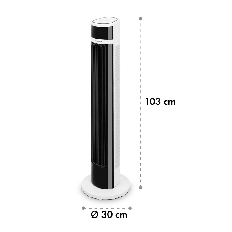 Klarstein 22.5cm Oscillating Tower Fan
