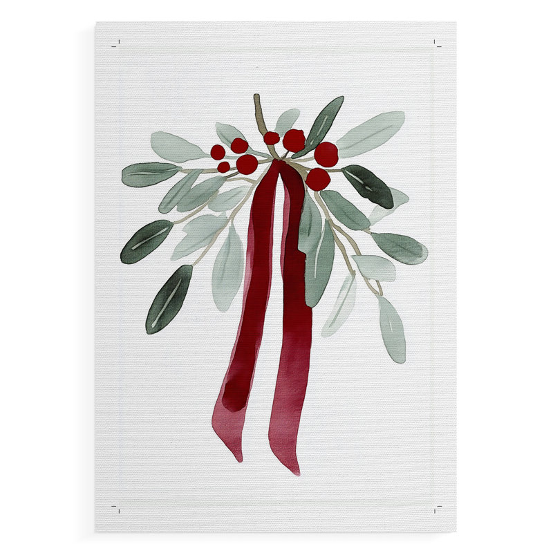 Art des Fêtes de Noël Cxxvi - impression sur toile seulement, H 27 po x l 18 po