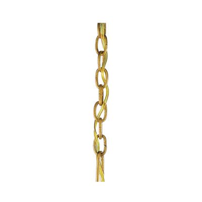 3' Painted Contemporary Gold Chain
