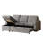 Sylvanis Convertible Sleeper Sofa with Reversible Chaise-1792750498